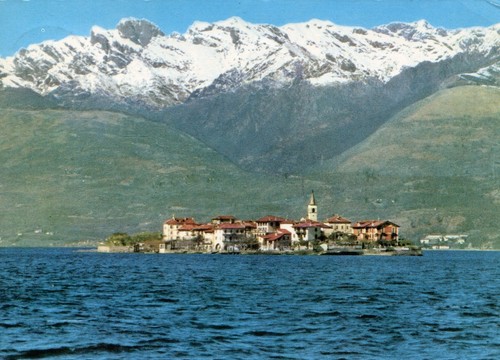 Alte postkarte isola - postkarte,