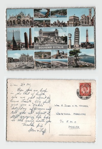 Souvenir d italie - ak,