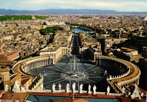 Alte postkarte roma - -,
