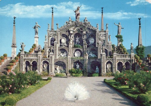 Italien postkarte isola bella - italien,