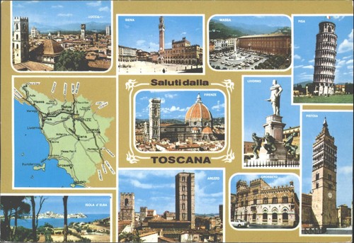 Vintage toscana mehransicht - vintage,