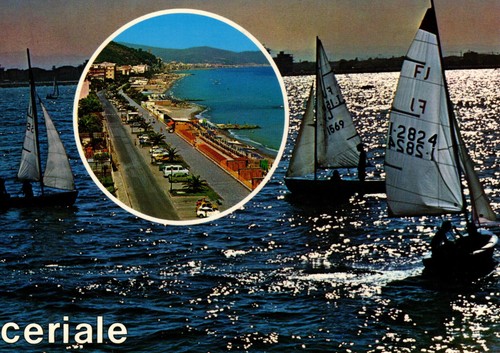 Alte postkarte ceriale - alte,
