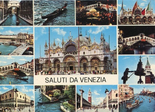 Alte postkarte saluti - alte, da