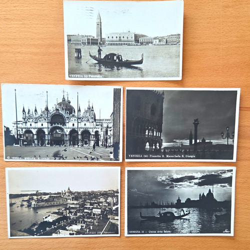 Alte postkarten venedig - 5, 1923