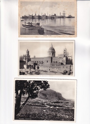 Lot postkarten palermo - postkarten,