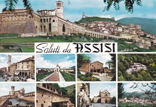 Postkarte saluti da assisi - postkarte,