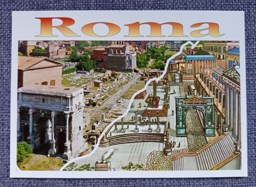 ältere postkarte rom - ak,