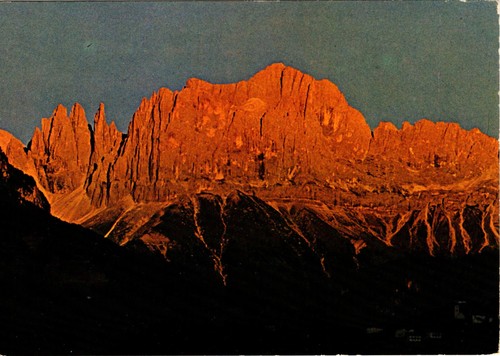 Alte postkarte il catinaccio - il,