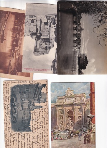 Lot postkarten rom roma - postkarten,