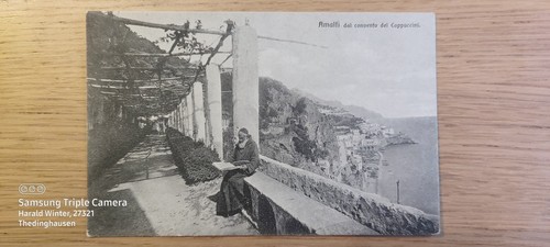 Postkarte amalfi dal convento - postkarte,