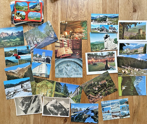 Postkarten italien berge - ak,