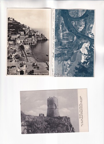 Lot postkarten amalfi - 6,