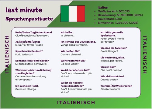 Postkarte italienisch für - postkarte,