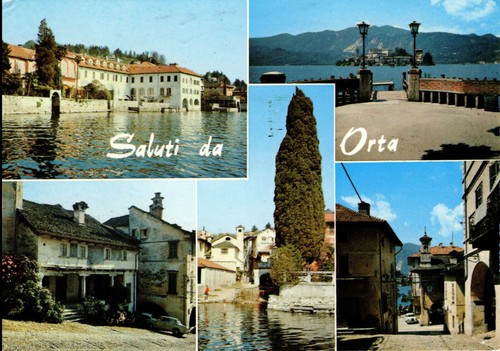 Alte postkarte saluti - alte,