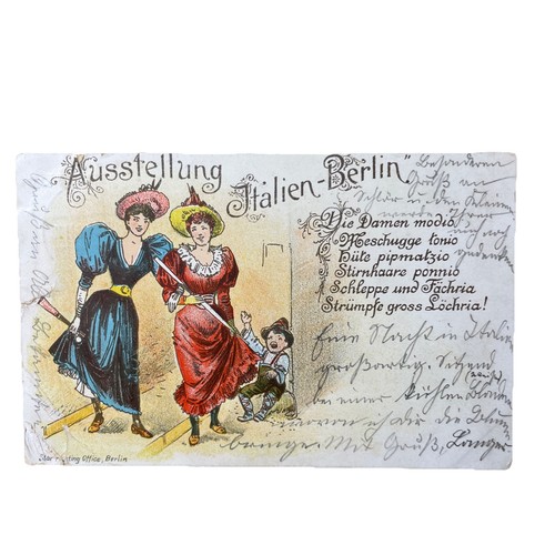 Postkarte berlin italien - postkarte, ak