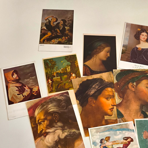 Konvolut kunst postkarten - konvolut,