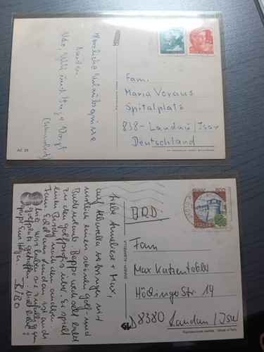 Postkarte italien - postkarte,
