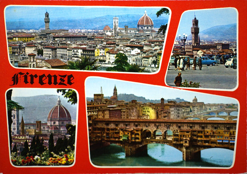 Italien firenze florenz - ak,