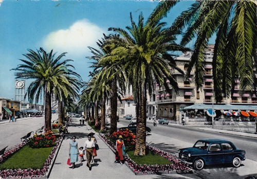 Alte postkarte viareggio - postkarte,
