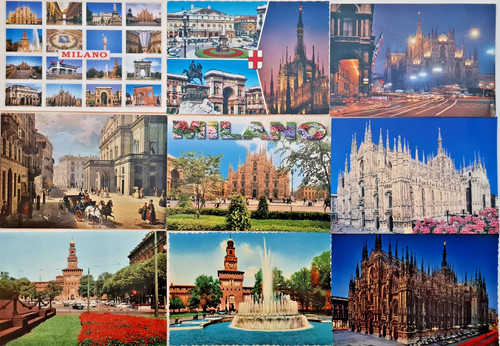 Mailand milano cartolina - x,