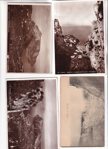 Lot postkarten capri - 16,